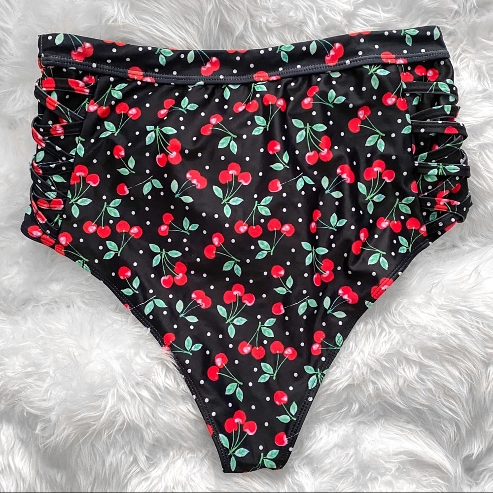 NWOT Shein High Waisted Bikini Bottom - Picture 4 of 4